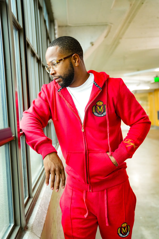 Royal Crest Fly Jogger (Red)