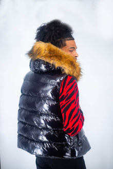  Gold Plated Hoodie Vest