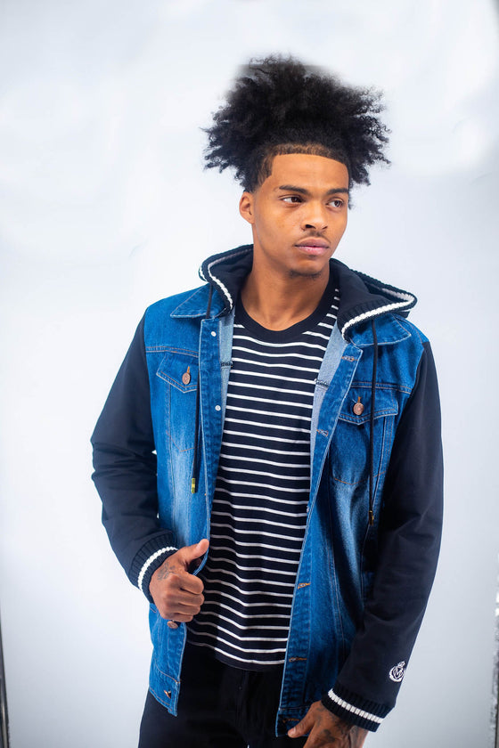 Magnificent Denim Hoodie Jacket