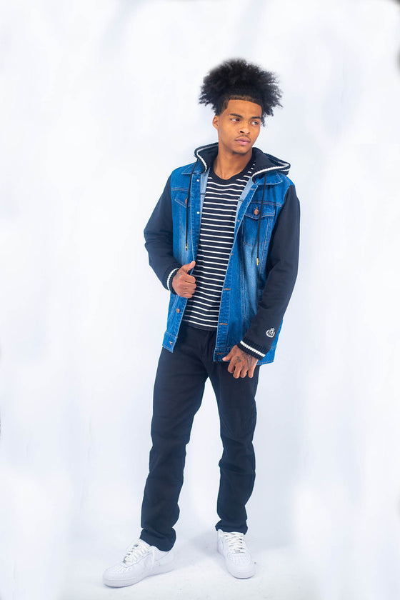 Magnificent Denim Hoodie Jacket