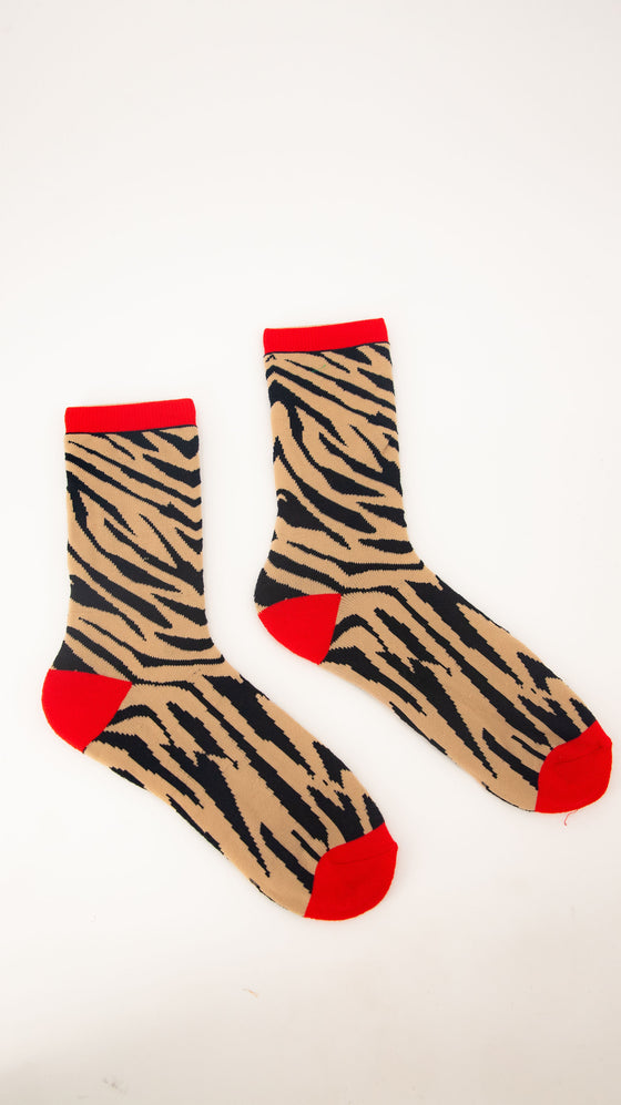 Royal Tiger Socks (Tan)