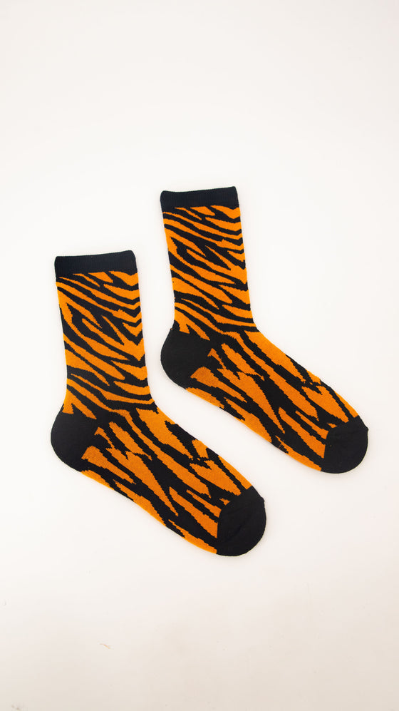 Royal Tiger Socks (Orange)