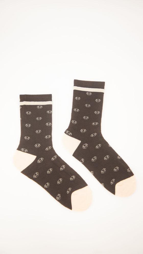 M-Burst Socks (Chocolate)