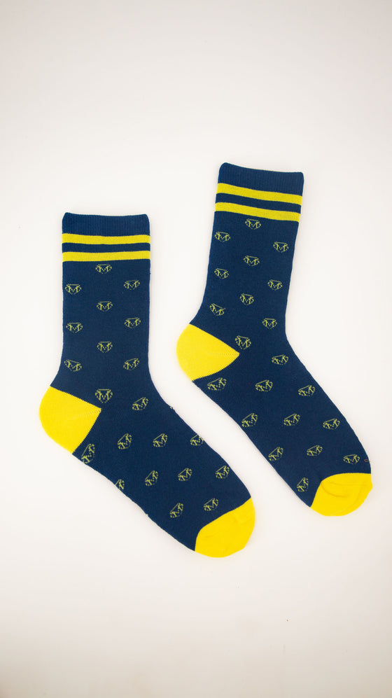 M-Burst Socks (Yellow)