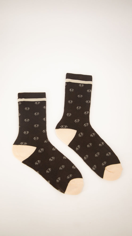 M-Burst Socks (Chocolate Factory)