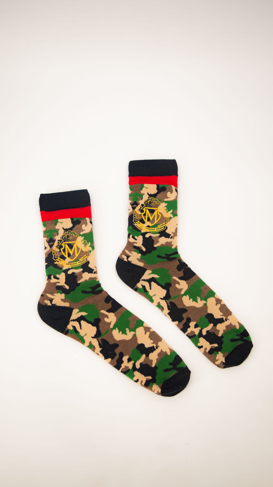 Royal Crest Socks (Camouflage)