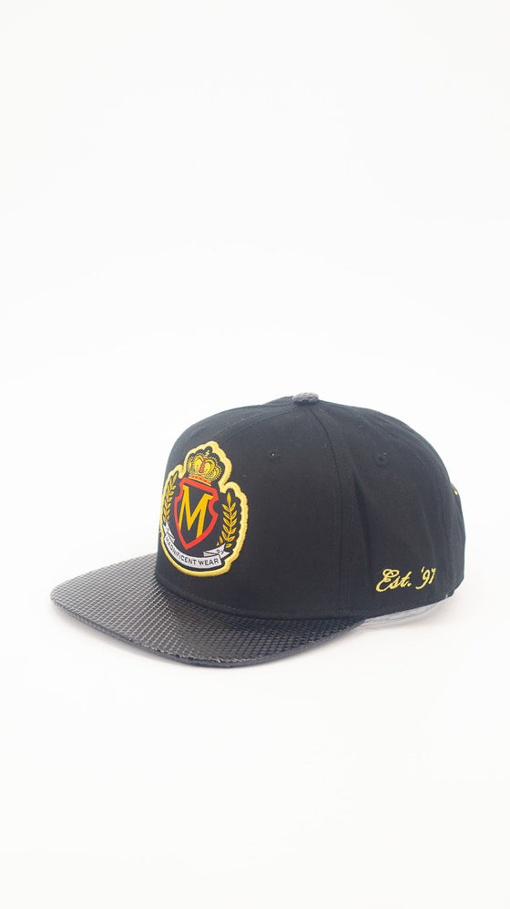 Royal Crest Hat (Black)