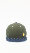 Gold Crest Hat (Olive)