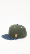 Gold Crest Hat (Olive)