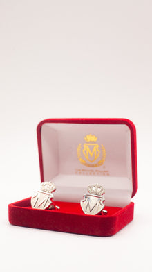  Cufflinks (Royal Shield Silver)
