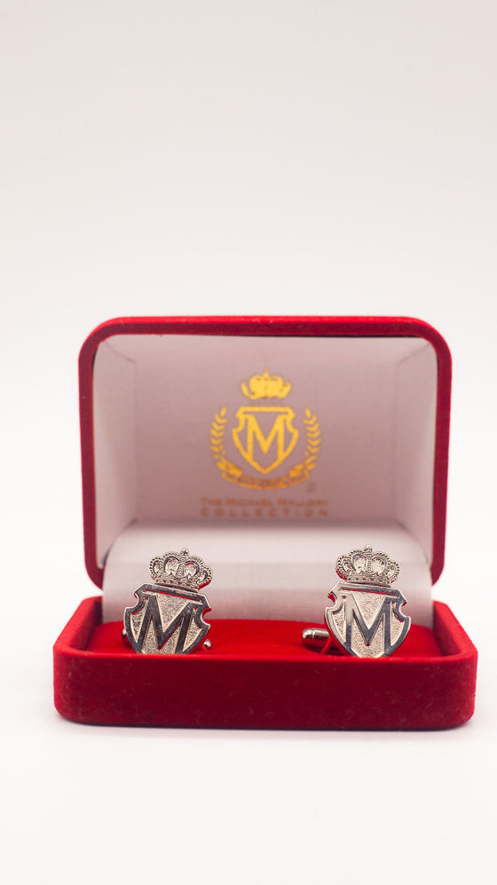 Cufflinks (Royal Shield Silver)
