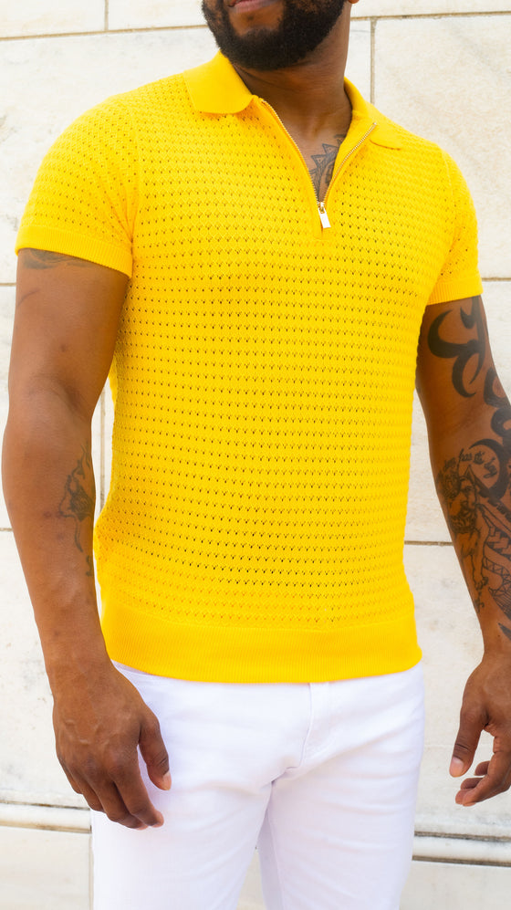 MMC Canary Diamond Knit