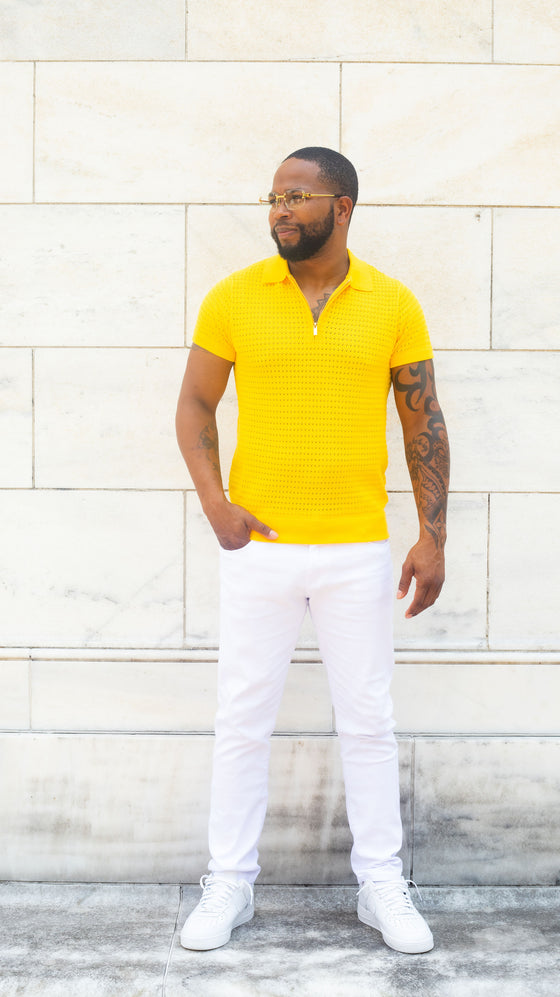 MMC Canary Diamond Knit