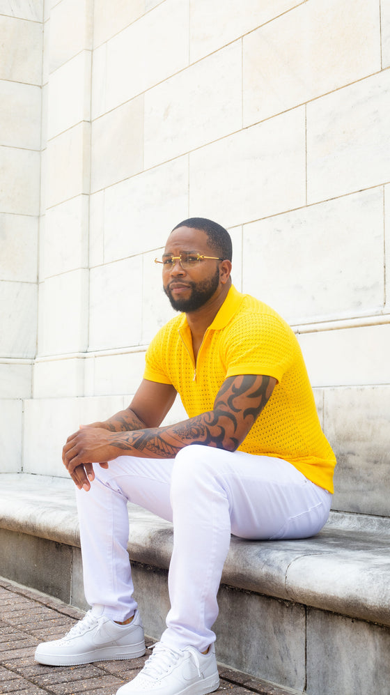 MMC Canary Diamond Knit