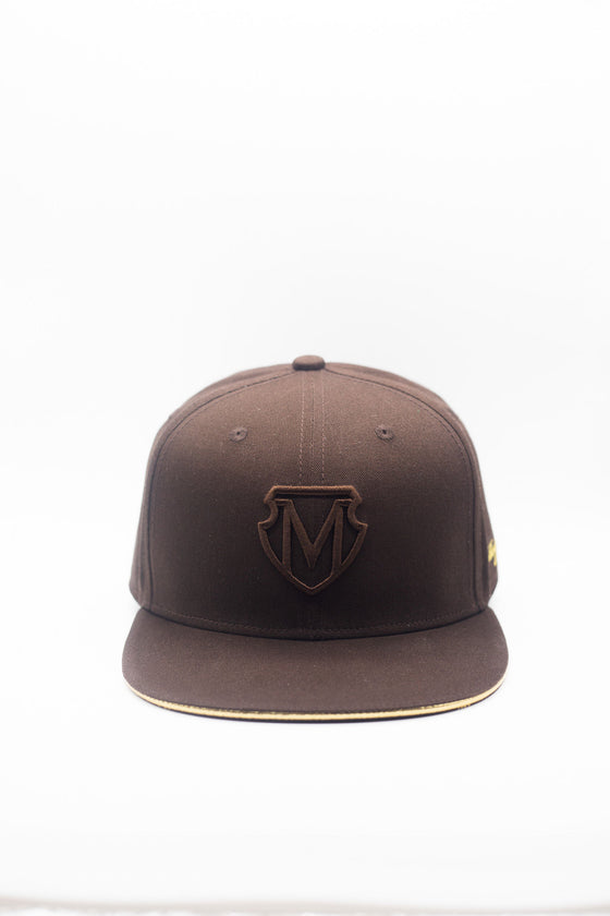 M Burst Chocolate Hat