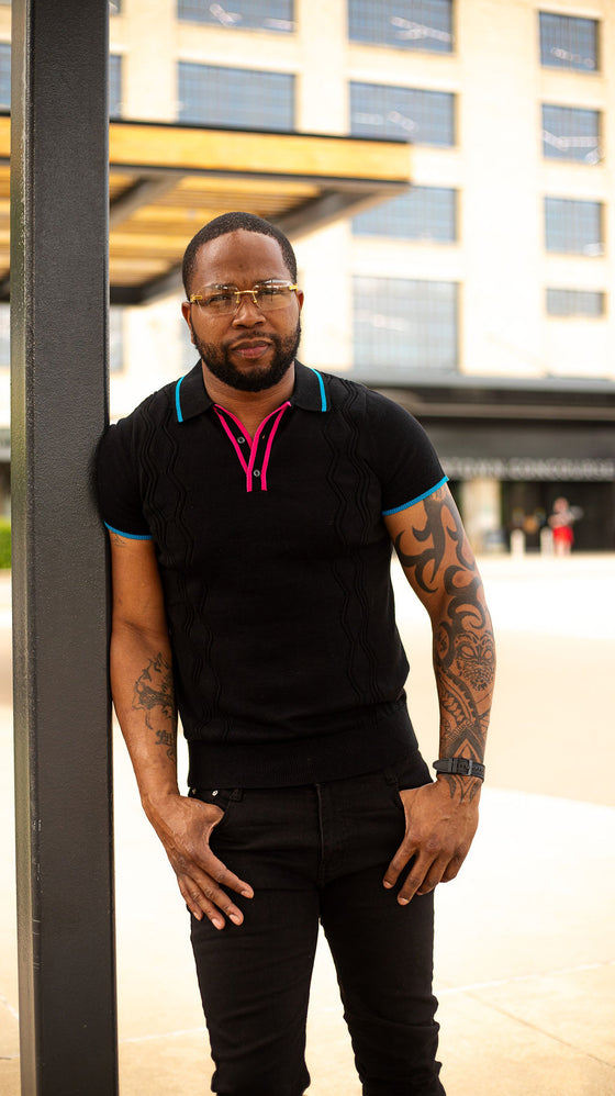 Miami Fusion Knit Polo