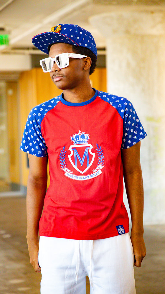 MMC M-Burst Tee (Red/Blue)